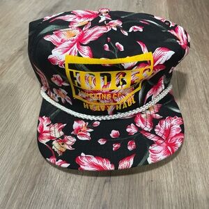 Vintage floral trucker hat
